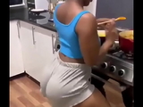 Cooking something